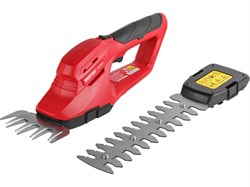 Аккум. ножницы садовые WORTEX SG 7215-1 в кор. + насадка-кусторез (7.2 В, 1 акк., 2.0 А/ч, Li-Ion, шир. 100 мм 10033 - фото 101534