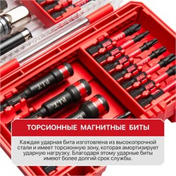 Набор ударных бит и торцевых головок P.I.T. DRUA ASET04-0022 10040 - фото 101622