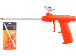 Пистолет для монтажной пены STARTUL STANDART (ST4152) (в комплекте 4 насадки) 10280