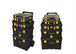 HSP5KIT Набор ящиков системы хранения HANSTORAGE PLUS (5шт) на колесах 10374