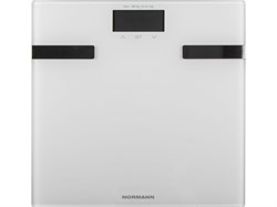 Весы напольные ASB-477 NORMANN (180 кг; стекло 6 мм; дисплей 50х35 мм; изм-ние уровня воды, жира, мышечной) 10411