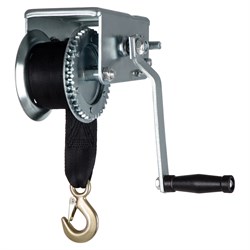 Лебедка шестеренчатая, тяга 0.8 т, ленточная Matrix 10445