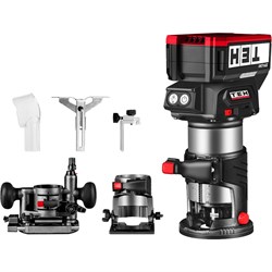 Фрезер кромочный аккумуляторный 20V TEH LT607-1B 10479