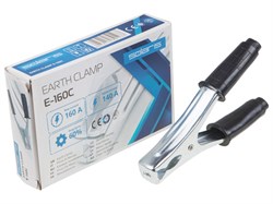 Клемма заземления 160А E-160C Solaris в кор. (зажим массы; непрерыв. режим 140 А; макс. 160 А) 10570