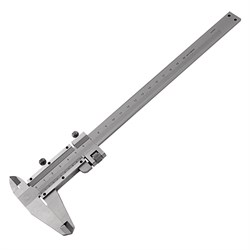 Штангенциркуль, 200 мм, цена деления 0.02 мм, металлический, с глубиномером Matrix 10618