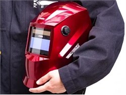 Маска сварщика КЕДР (В РАЗОБР.ВИДЕ) "К-102 PRIME", красная 10717