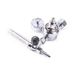 Регулятор расхода газа У-30/АР-40-1P (универсальный, 1 манометр, латунь) 10760