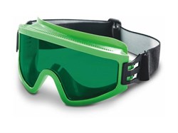 Очки закрытые панорамные СОМЗ ЗП2 PANORAMA зеленые PC StrongGlass 10770