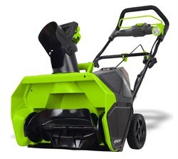 Снегоуборщик аккумуляторный GreenWorks GD40ST 40 V, 51 см, бесщеточный, с 1хАКБ 4 Ач c USB и ЗУ 2600007USB4 10889