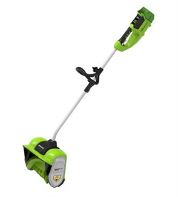 Снегоуборщик аккумуляторный GreenWorks 40 V, 30 см, бесщеточный, с 1хАКБ 2 Ач c USB и ЗУ 2600807USB2 10896