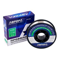 Проволока алюминиевая АВРОРА ER 5356 d.1.2 мм 2кг D200 11266