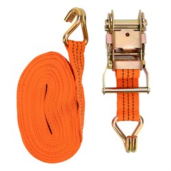 Ремень багажный с крюками, 10 x 0.038м, храповой механизм Stels 11279