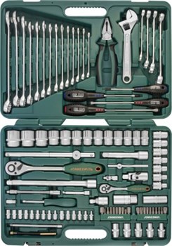 Набор инструмента универсальный 1/4", 1/2"DR, 101 предмет Jonnesway S04H624101SA (S04H624101SA18) 11771