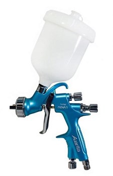 Краскопульт Auarita NOVA-1, BLue, 1.4mm, LVMP (280-340л/мин, 2.5бар, пятно 220-260мм, 0.6л) 12068