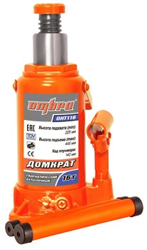 Домкрат гидравлический профессиональный 16 т., 225-445 мм Ombra OHT116 12192