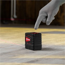Лазерный уровень QBC RED Basic SET, 10 м, красный луч, батарейки, резьба 1/4" MTX 12231