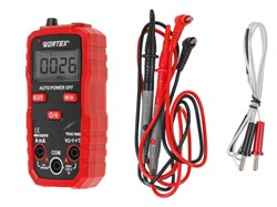 Мультиметр цифровой WORTEX AM 1009 (Автоматическое определение режимов и диапазона измерений) 12624