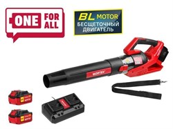 Аккум. воздуходувка WORTEX BB 2536 D ALL1 МЕГА АКЦИЯ БЕСЩЁТ.ДВИГ., 18В+18В, 2акб, 4 Ач, макс.объём.7 12941