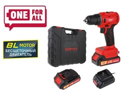 Шуруповерт WORTEX BD 2025 DLi ALL1 БЕСЩЕТ, 18 В, 50 Н*м 4449 - фото 23262