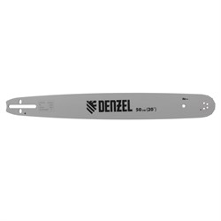 Шина для бензопилы DGS-5820, длина 50 см (20"), шаг 0.325", паз 1.5 мм, 76 звеньев Denzel 6285 - фото 56869