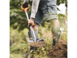 Лопата штыковая Solid FISKARS (длина:1166мм, ширина:180мм) 6962 - фото 63207