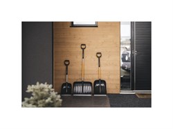 Лопата для уборки снега телескопическая X-series FISKARS (длина: 1200мм, ширина: 360мм) 6988 - фото 63530