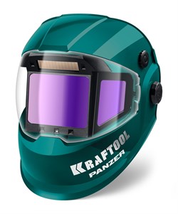 KRAFTOOL PANZER хамелеон, с панорамным трёхсторонним светофильтром, затемнение 3/4-8/9-14, маска сварщика (11061) 7081 - фото 64355