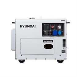 Дизельный генератор Hyundai DHY 6000SE 7470 - фото 67880