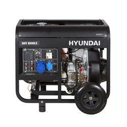 Дизельный генератор Hyundai DHY 8500LE 7476 - фото 67932