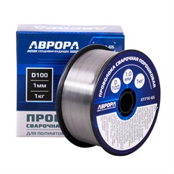 Проволока порошковая E71T-GS d.1.0 мм 1.0кг D100 NO GAS 7518 - фото 68258