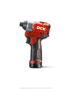 Дрель-шуруповерт аккум DCK KDPL04-8 Impact, HEX, 10.8в, 2*2а/ч, кейс, 140нм 8281 - фото 78940