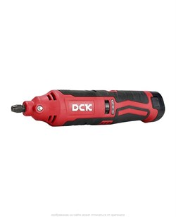 Гравер аккумуляторный DCK KDSJ10EK, 12х2А/ч, 5000-32000 об/мин, 6скор, дисплей. 8283 - фото 78944