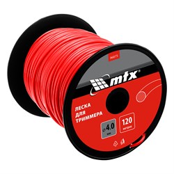 Леска для триммера круглая 4,0 мм х 120 м, на катушке MTX 9093 - фото 91137