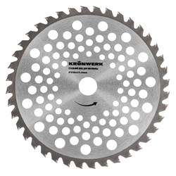 Нож для триммера 230х25,4, 40 зубьев Kronwerk 9247