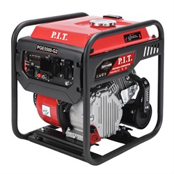 Генератор бензиновый инверторный P.I.T. PGE5500-G2 (5,5/5,0 кВт, 236см³, 4 такт, 2х220В, 12В, 23А) 9458 - фото 94883