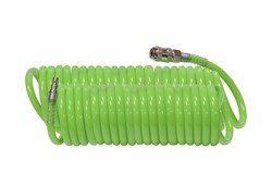 Шланг пневматический с фитингами рапид, 8х12мм*10м, 10bar, полиуретан 9780