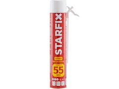 Пена монтажная бытовая всесезонная STARFIX Foam 55 (750мл) (Выход пены до 55 литров) 10234