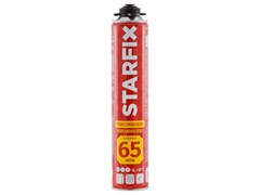 Пена монтажная профессиональная всесезонная STARFIX Foam Pro 65 (850мл) (Выход пены до 65 литров) 10236