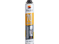 Пена монтажная профессиональная всесезонная SOLIDE Foam Pro Plus 70 (750мл) 10243