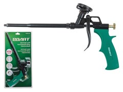 Пистолет для монтажной пены тефлоновый ВОЛАТ (в комплекте 4 насадки) 10272