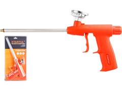 Пистолет для монтажной пены STARTUL STANDART (ST4152) (в комплекте 4 насадки) 10280