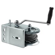 Лебедка шестеренчатая, тяга 0.8 т, тросовая Matrix 10440