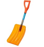 Лопата для уборки снега СИБРТЕХ поликарбонат, 270x360x840 мм, стальной черенок, усиленная 61673 11149