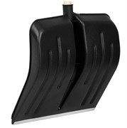 Снеговая лопата с черенком 400х420мм СИБРТЕХ 61580 11152