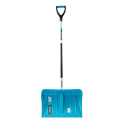 Лопата для уборки снега, полипропилен, 540х375х1420мм, алюминиевый черенок, ПВХ накладка, LUXE Palisad 11299