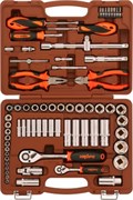 Набор инструмента универсальный 1/4", 1/2"DR, 69 предметов Ombra OMT69S 11760