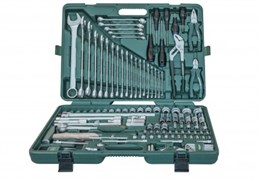 Набор инструмента универсальный 1/4", 1/2"DR, 128 предметов Jonnesway S04H524128S (S04H524128S18) 11774