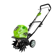 Культиватор аккумуляторный Greenworks G40TL, 40V, с 1хАКБ 4 А.ч и ЗУ 12126