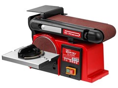 Ленточно-шлифовальный станок WORTEX GM 1528 в кор. 370 Вт, 100х914 мм, 150 мм, 2980 об/мин 12328