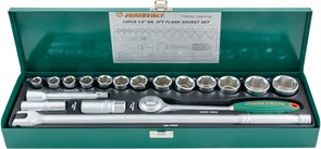 Набор головок торцевых 1/2"DR, 11-32 мм, 19 предметов Jonnesway S04H419S 12383